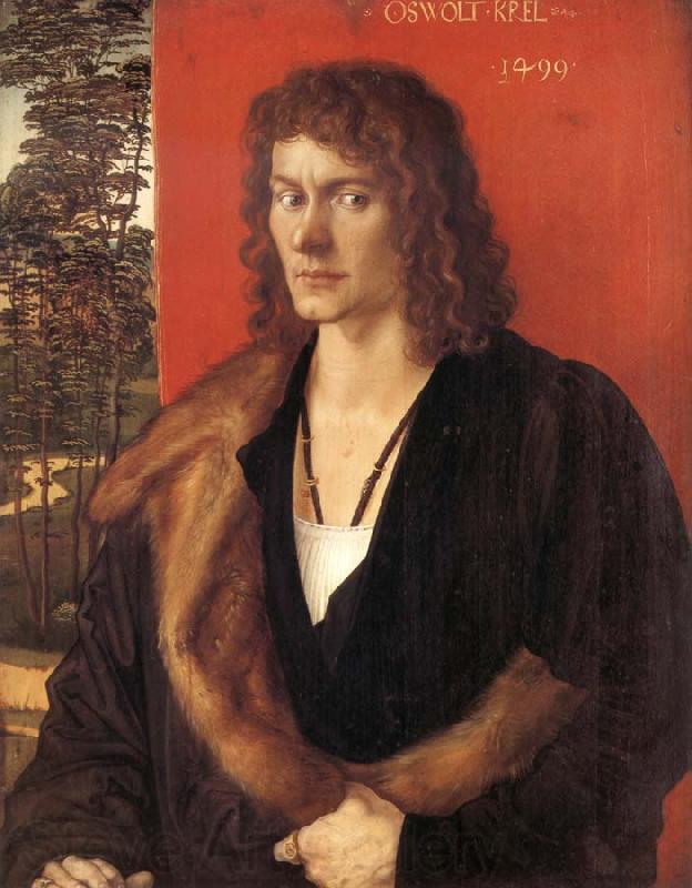 Albrecht Durer Portrait of Oswolt Krel